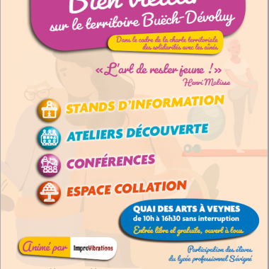 Bien vieillir en Dévoluy - Affiche 20.10.22
