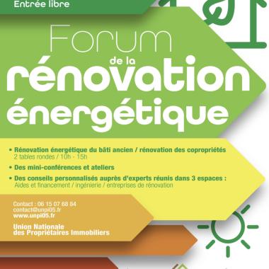 Affiche forum UNPI 2023