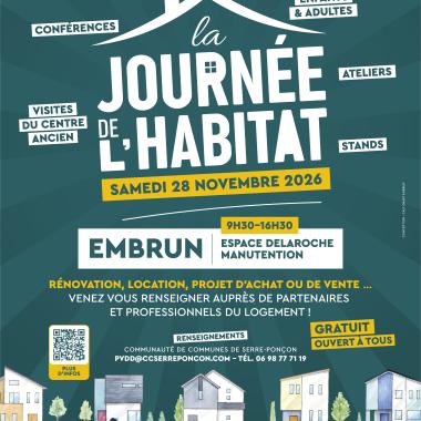 Journée Habitat Serre Ponçon 2026