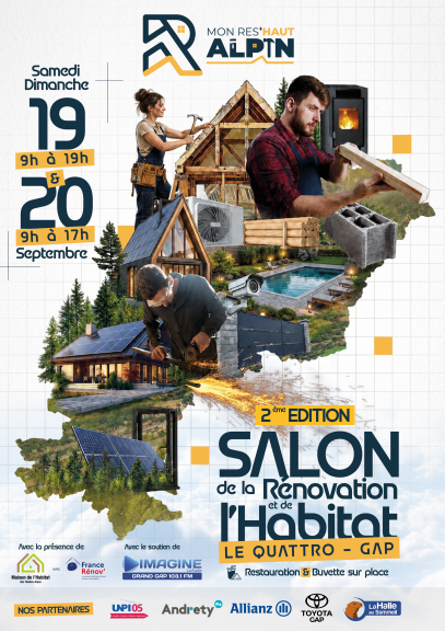 Affiche salon de l'habitat GAP